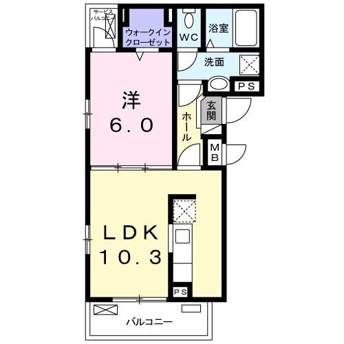 神崎川駅 徒歩15分 3階の物件間取画像