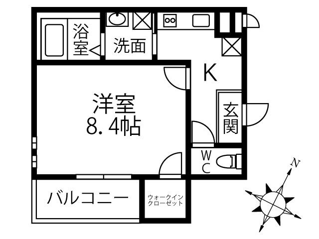 吹田駅 徒歩3分 1階の物件間取画像