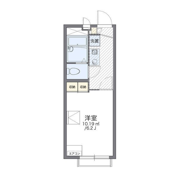 塚口駅 徒歩10分 2階の物件間取画像