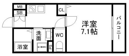 吹田駅 徒歩5分 3階の物件間取画像