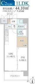 十三駅 徒歩10分 5階の物件間取画像