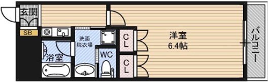 サムティ三国本町レジデンスの物件間取画像