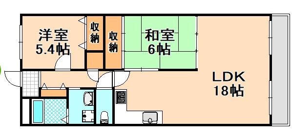 物件間取画像