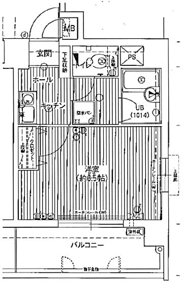 武庫之荘駅 徒歩3分 2階の物件間取画像