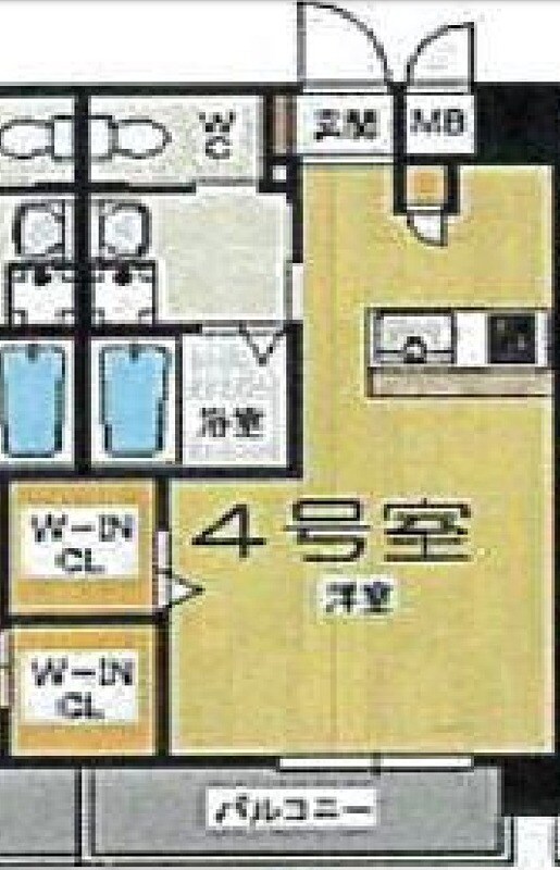 福駅 徒歩2分 1階の物件間取画像