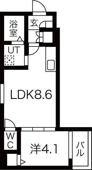 千船駅 徒歩8分 1階の物件間取画像