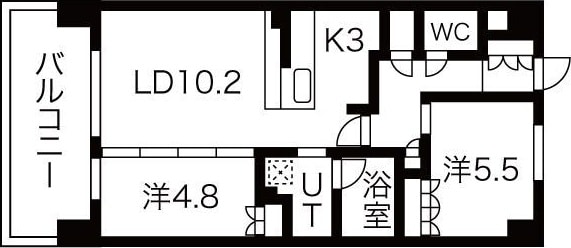 下新庄駅 徒歩7分 5階の物件間取画像