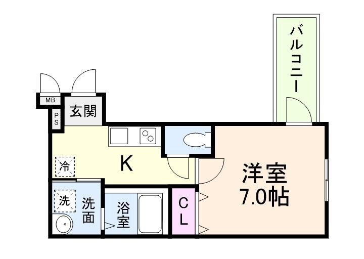 ＪＲ淡路駅 徒歩2分 1階の物件間取画像