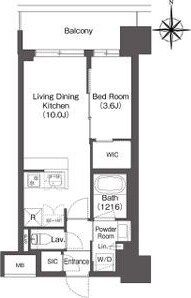 コンフォリア新大阪宮原Qの物件間取画像