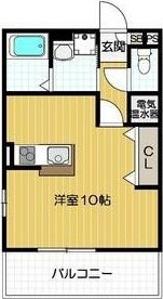 服部天神駅 徒歩5分 2階の物件間取画像