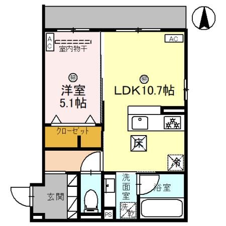 武庫之荘駅 徒歩11分 3階の物件間取画像