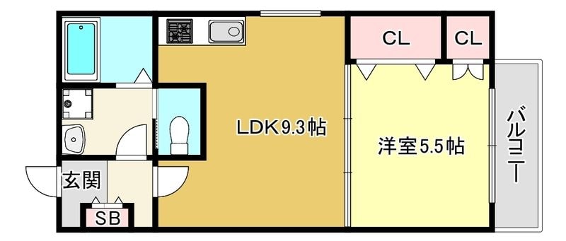 瑞光四丁目駅 徒歩5分 2階の物件間取画像