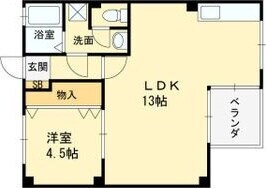 上新庄駅 徒歩7分 4階の物件間取画像