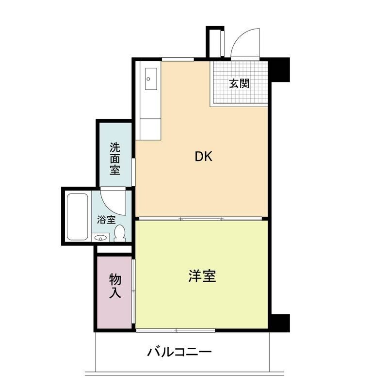 シャトー柴原の物件間取画像