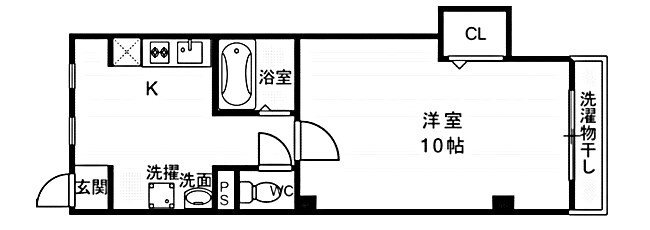 武庫之荘駅 徒歩29分 1階の物件間取画像