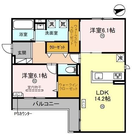 D-residence服部本町の物件間取画像