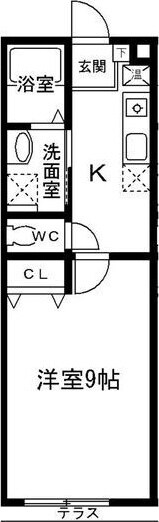 ベルビスタ（Ｂｅｒｇ　Ｖｉｓｔａ）の物件間取画像