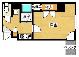 ユニテック十三の物件間取画像