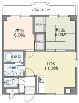 万博記念公園駅 徒歩19分 4階の物件間取画像