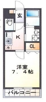サンシャリテ西緑丘の物件間取画像