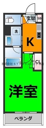 タウンライフ千種の物件間取画像