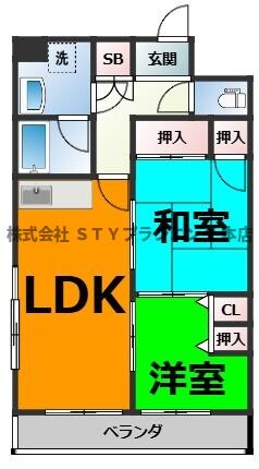 センチュリー太子の物件間取画像