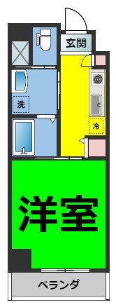 ワイズタワー新栄の物件間取画像