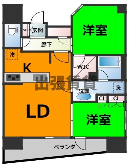 ラ・ヴィータ葵の物件間取画像