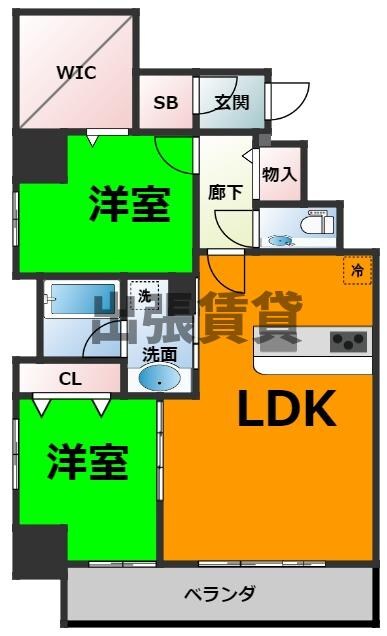 ルフレイユ 泉 久屋大通公園の物件間取画像