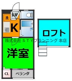 物件間取画像