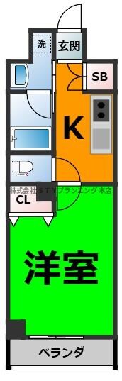 プロシード金山3の物件間取画像