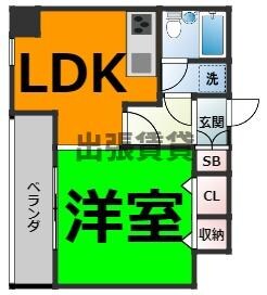 パルナス栄の物件間取画像