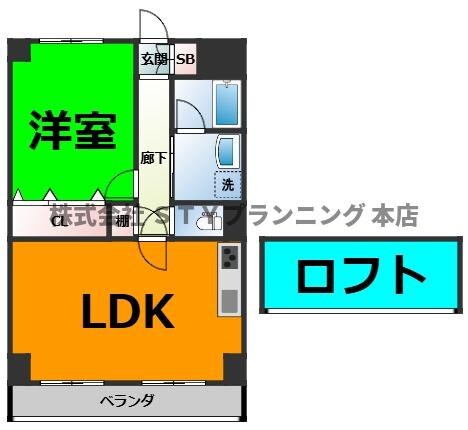 インプルーブ金山の物件間取画像