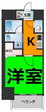 S-RESIDENCE今池駅前の物件間取画像