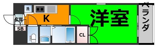 FINE　CALL　TB-01の物件間取画像