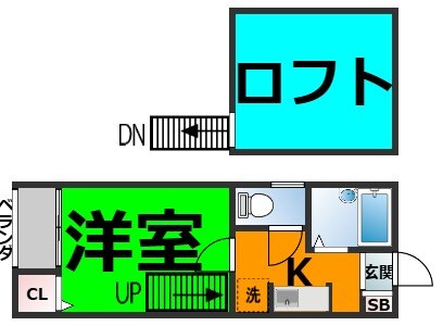 P.A.F.I.A.C菊井の物件間取画像