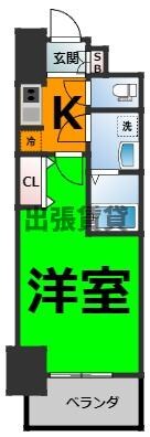 S-RESIDENCE山王の物件間取画像