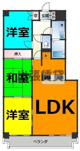 悠和苑の物件間取画像