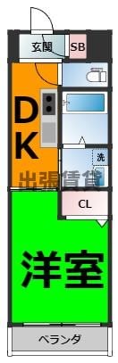 リヴィエール新の物件間取画像