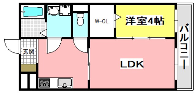 ボナール水尾の物件間取画像