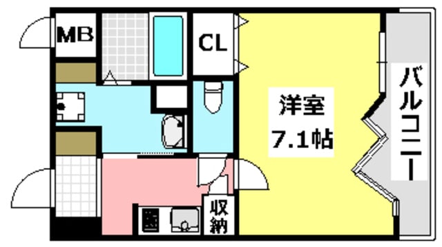 アーバンウェル茨木の物件間取画像