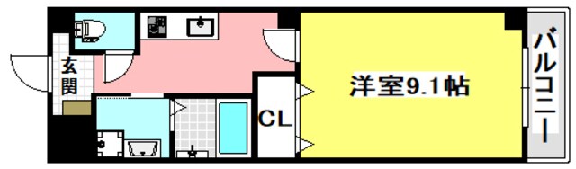 スタイリッシュレジデンスの物件間取画像