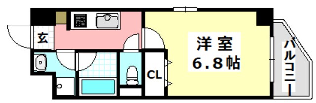 ピュールの物件間取画像