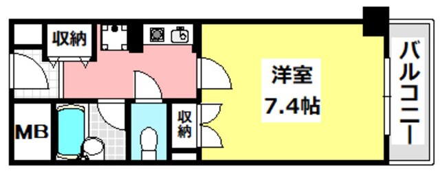 アーク福西の物件間取画像