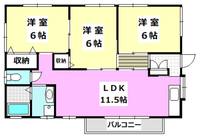 レジデンス千里丘の物件間取画像