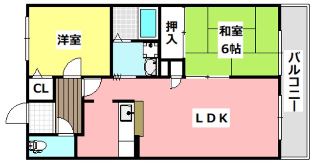 ケイズコートの物件間取画像