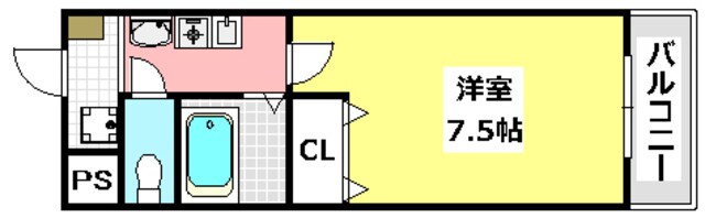 グランベールアイ大手町の物件間取画像