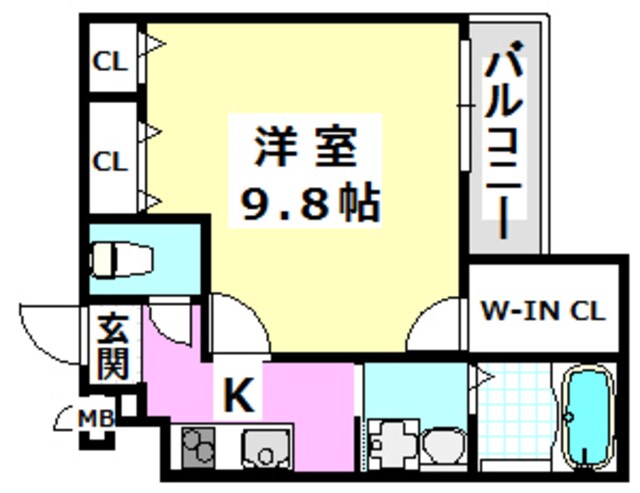 フジパレス阪急茨木北の物件間取画像