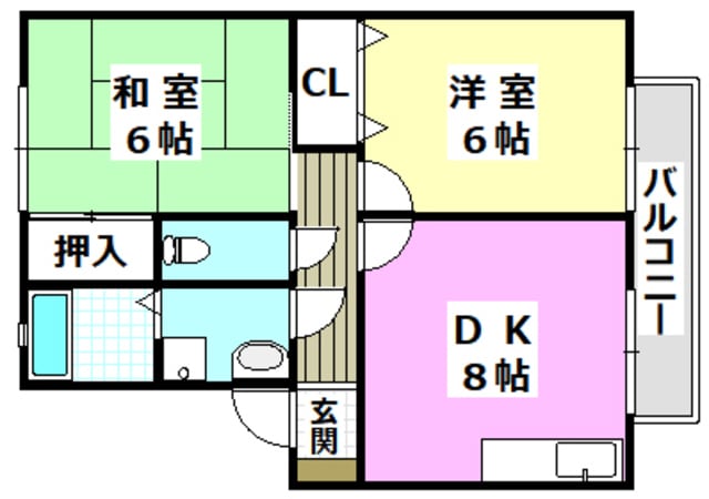 ユニティー桜町の物件間取画像