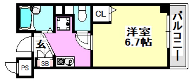 メゾンドール吹田の物件間取画像